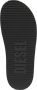 Diesel Sa-Slide D Oval PU slides with embossed Oval D Black Heren - Thumbnail 14