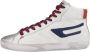 Diesel S-leroji Mid X Hoge sneakers Leren Sneaker Heren Wit - Thumbnail 11