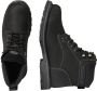 Dockers by Gerli Zwarte boot Geveterde laarzen zwart Leer Biker Industrial Rock wear - Thumbnail 4