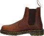 Dr. Martens Bruine Leren Chelsea Laarzen met Tech Stof Brown Heren - Thumbnail 10