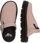 Dr. Martens ZebZag Suede Mules Dames Pink- Dames Pink - Thumbnail 4
