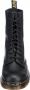 Dr. Martens 1490 BLACK VIRGINIA Volwassenen VeterlaarzenHalf-hoge schoenen Zwart - Thumbnail 4