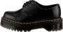 Dr. Martens Dr Martens 1461 Quad 3-eye Polished Smooth Schoenen Zwart Man - Thumbnail 5