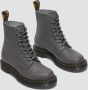 Dr. Martens 1460~PASCAL~GUNMETAL~~~~~~~~~~ Hoge sneakersHoge sneakersVeterbootsDames veterschoenenDames sneakersVrije tijd half-hoogHalf-hoge schoenenHeren veterschoenHeren sneakers Grijs - Thumbnail 20