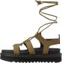 Dr. Martens Nartilla leren sandalen olijfgroen - Thumbnail 5