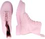 Dr Martens Dr. Martens 1460 PASCAL CHALK PINK VIRGINA Volwassenen VeterlaarzenHalf hoge schoenen Kleur Roze - Thumbnail 5