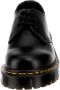 Dr. Martens 1461 Quad Smooth Leather Platform Schoenen Zwart Gepolijst Glad Black Dames - Thumbnail 84