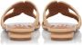 Dune London Loupe slipper met raffia details - Thumbnail 3