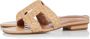 Dune London Loupe slipper met raffia details - Thumbnail 5