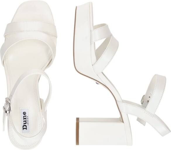 Dune LONDON Sandalen met riem 'Madewithlove'