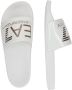 Emporio Armani EA7 Witte Plain PVC Slip-On Slippers White Dames - Thumbnail 9