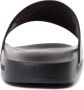 Ea7 Emporio Ar i Teenslippers Visibility Logo Slides Black White - Thumbnail 20