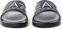 Ea7 Emporio Ar i Teenslippers Visibility Logo Slides Black White - Thumbnail 21