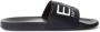 Ea7 Emporio Ar i Teenslippers Visibility Logo Slides Black White - Thumbnail 22