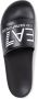 Ea7 Emporio Ar i Teenslippers Visibility Logo Slides Black White - Thumbnail 23