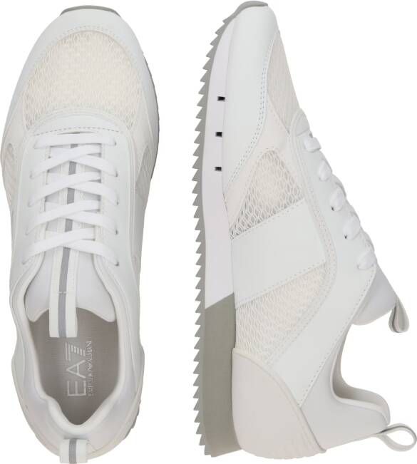 EA7 Emporio Armani Sneakers laag 'Black & White Carbon'