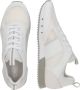 Emporio Ar i EA7 Witte Zilveren Mesh Sneaker Unisex Hardloopschoenen White - Thumbnail 4