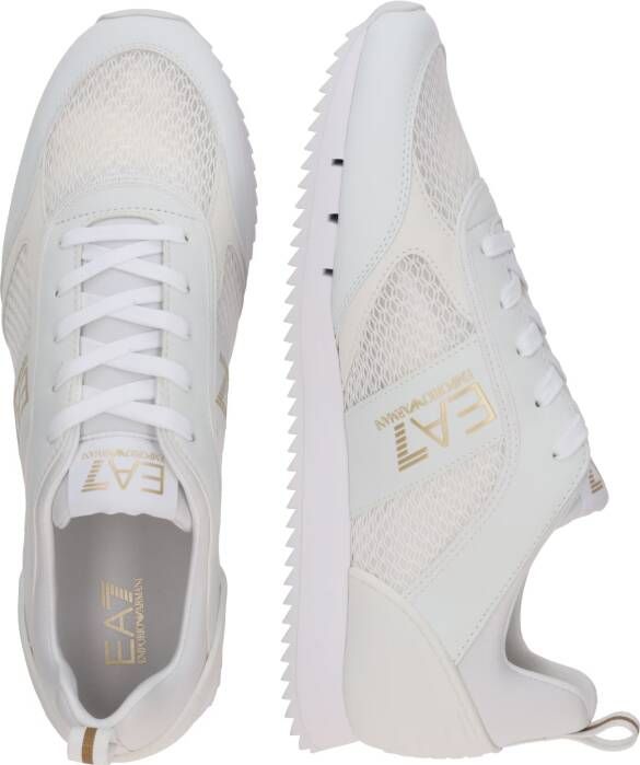 EA7 Emporio Armani Sneakers laag 'BLACK WHITE'