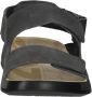 Ecco Cozmo M nubuck sandalen grijs - Thumbnail 12