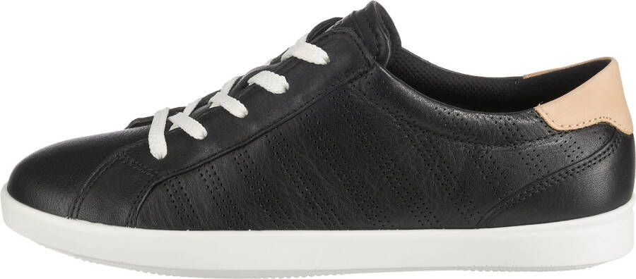 ECCO Leisure leren dames sneakers - Schoenen.nl