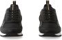 Emporio Ar i EA7 Zwarte Gouden Witte Sneaker Unisex Hardloopschoen Black - Thumbnail 10