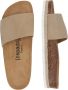Espadrij Women's Copine Velour Sandalen beige - Thumbnail 3