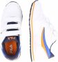 Fila Retro Running Sneaker Orbit Fastener Low Kids White-Medieval Blue-Tangelo - Thumbnail 2
