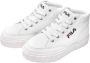 Fila Witte High-Top Vetersneaker White Dames - Thumbnail 19