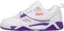 Fila Damen Basketball Sneaker Casim Women White-Electric Purple - Thumbnail 3