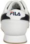 Fila Witte Sneakers met Contrasterende Accenten White Heren - Thumbnail 12