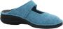 Finn Comfort Donkerblauwe Damesslippers Wijde Pasvorm - Thumbnail 5