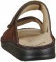 Finn comfort DANZIG-S heren slipper nubuck met klittenband cognac bruin - Thumbnail 4