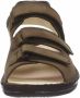 FinnComfort Tunis bruine sandaal met drie klittenbanden - Thumbnail 9
