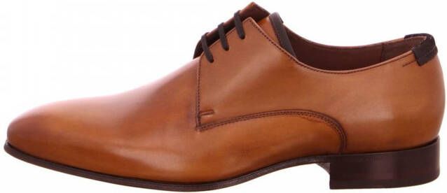 Floris van bommel 14095 Cognac Calf G+ Wijdte Veterschoenen - Schoenen.nl