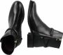 Fred de la Bretoniere dames rits-& gesloten boot Zwart - Thumbnail 10