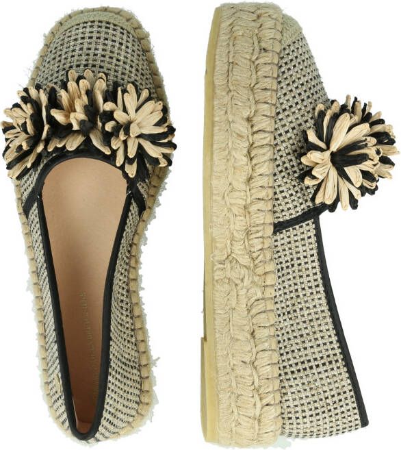 Black geometric woven with tassel women's palma sales espadrilles
