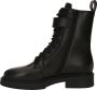 Furla Army Boot Herfst Winter Collectie Leer Black Dames - Thumbnail 23