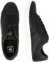 G-Star G STAR RAW Cadet Leather Heren Sneakers Sportschoenen Schoenen Zwart 2142 002509 BLK - Thumbnail 8