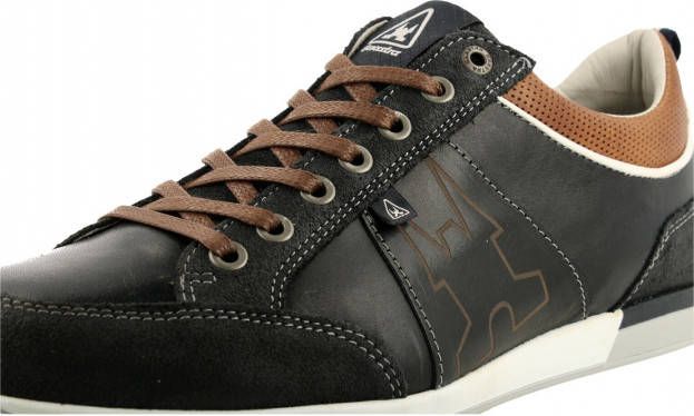 Gaastra Bayline Lage sneakers Leren Sneaker Heren Blauw Schoenen