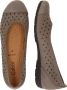 Gabor Grijze Suède Zomer Ballerina Schoenen Gray Dames - Thumbnail 13
