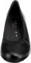 Gabor Klassieke zwarte leren ballerina schoenen Black Dames - Thumbnail 4