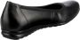 Gabor Klassieke zwarte leren ballerina schoenen Black Dames - Thumbnail 5