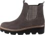 Gabor Chelsea boots met geruite stretchinzet - Thumbnail 2