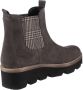 Gabor Chelsea boots met geruite stretchinzet - Thumbnail 4