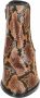 Gabor Whisky Bruine Reptiel Look Enkellaars Multicolor Dames - Thumbnail 5