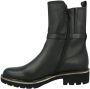 Gabor 92.732.57 Foulardcalf schwarz mic gold damesschoenen Enkellaarsjes laarzen kort zwart dames laarzen - Thumbnail 6