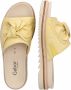 Gabor Citroen Casual Open Slippers Yellow Dames - Thumbnail 3