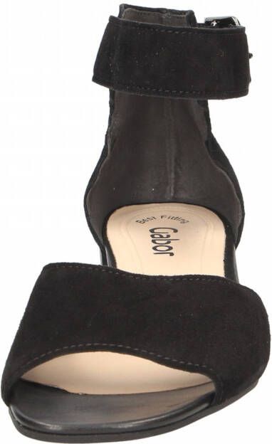 Gabor 723 Sandalen Dames Zwart - Schoenen.nl
