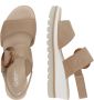 Gabor Dames sandaal met suède en riemgesp Beige Dames - Thumbnail 8