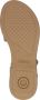 Gabor Beige Suède Sandalen met Velcro Sluiting Beige Dames - Thumbnail 17